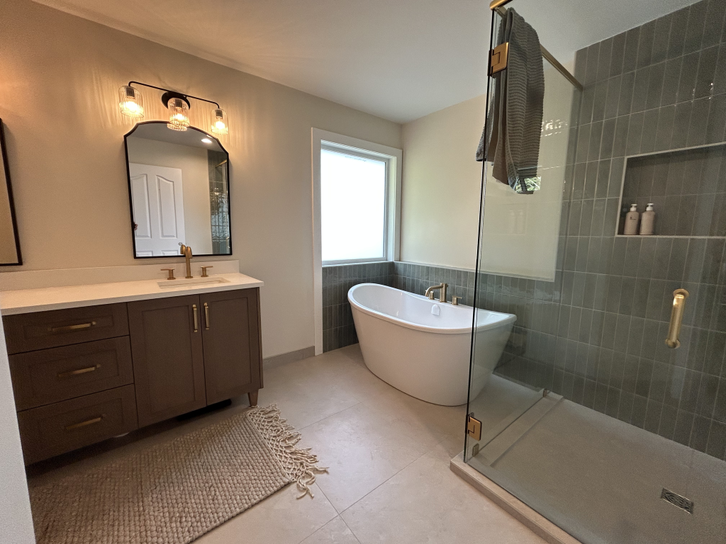 Belcarra / Departure Bay – Bathroom Renovation — Benson View Projects