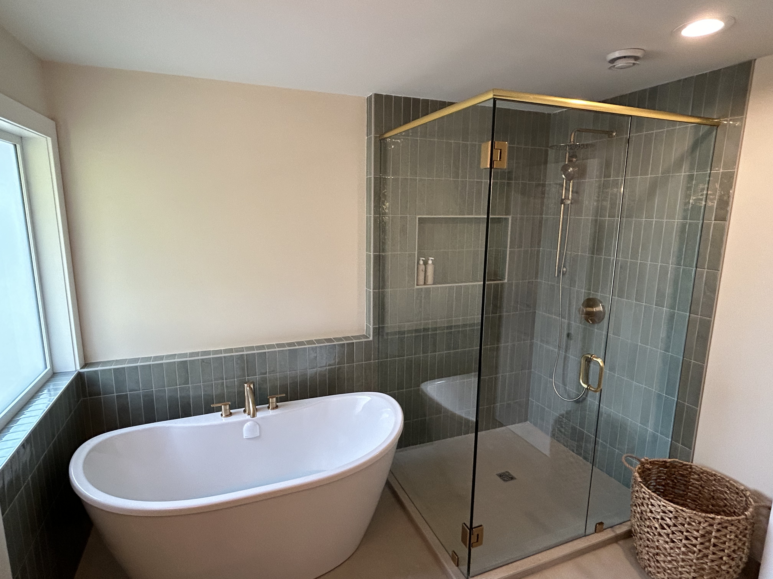 Belcarra / Departure Bay – Bathroom Renovation — Benson View Projects Nanaimo BC